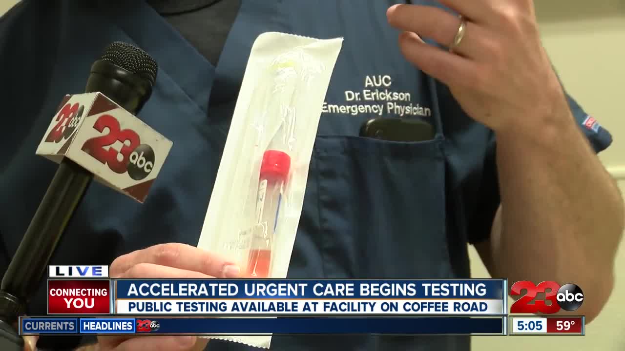 does urgent care do rapid covid testing