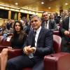 George Clooney, Richard Geere e Salma Hayek con Papa Francesco