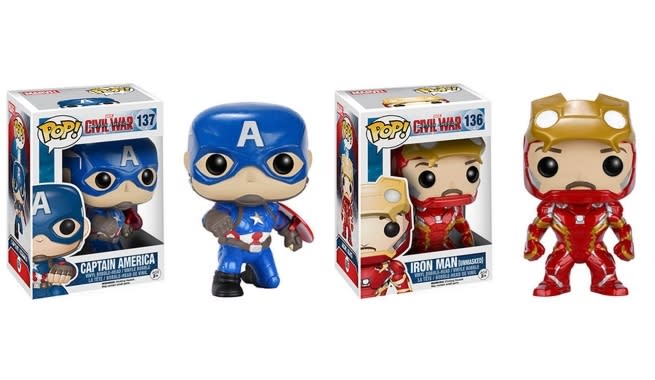 captain america civil war funko