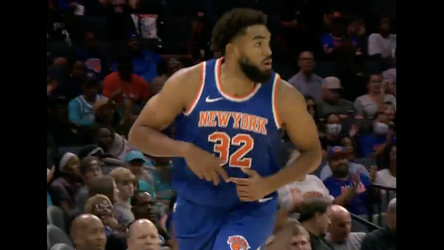 SEE IT: Karl-Anthony Towns in action during Knicks’ preseason opener