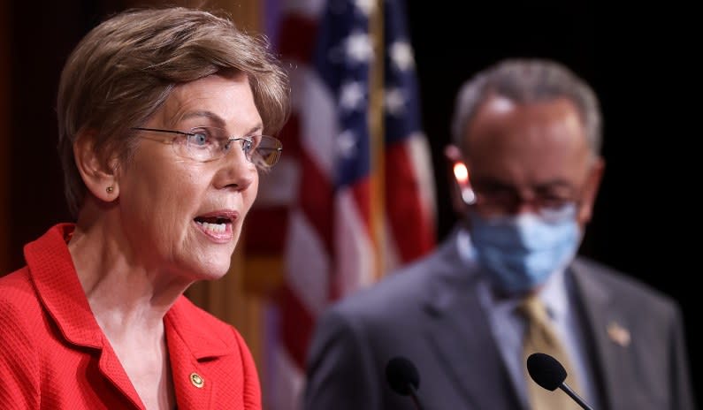 Do you like the IRS?  Then you’ll love Elizabeth Warren’s new tax law