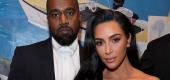 Kanye West and Kim Kardashian. (Kevin Mazur/Getty Images)