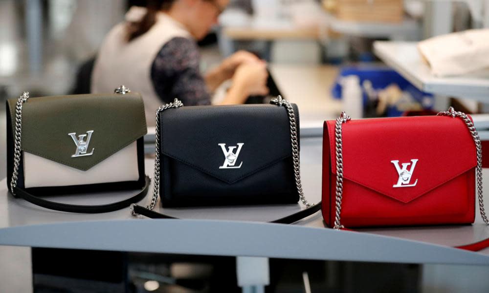 Shares in LVMH and Kering down as shoppers rein in luxury spending