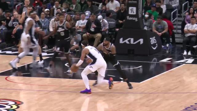 Robert Covington with a dunk vs the Orlando Magic