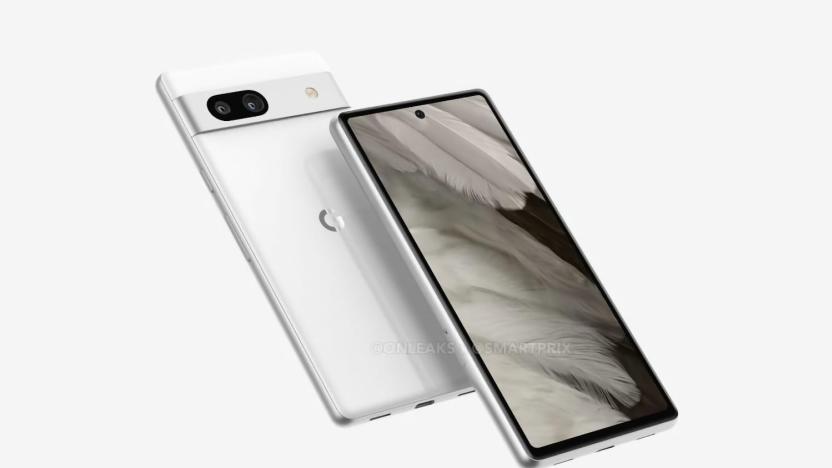 Leaked (alleged) product images of the Google Pixel 7a