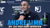 Andre Lima talks nerves during split decision, regret for UFC 302 weight miss