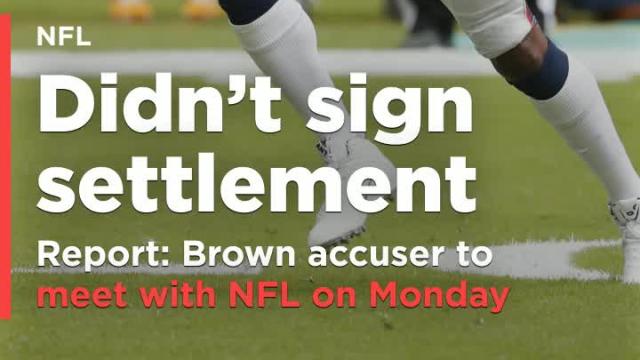 Antonio Brown accuser reportedly to meet with NFL on Monday, Brown refused to sign financial settlement