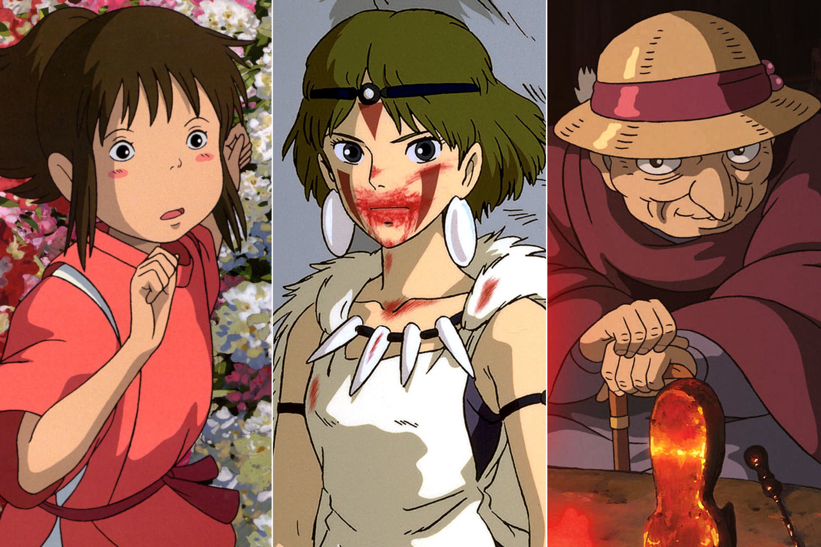 All of Studio Ghibli’s animated films, including Spirited Away, are