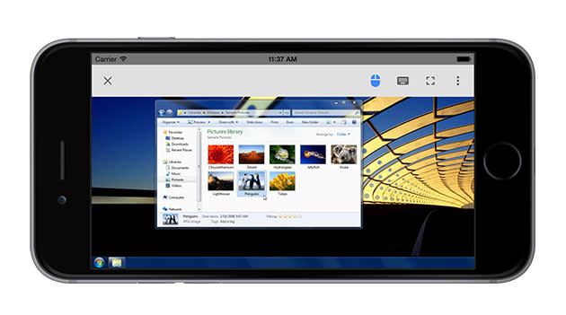 Use your iPhone to access Google's Chrome Remote Desktop