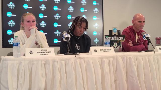 Watch: Florida State women's soccer press conference following College Cup vs. UNC