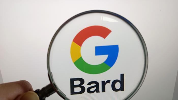 SUQIAN, CHINA - MARCH 22, 2023 - Google Bard, Suqian, Jiangsu Province, China, March 22, 2023. Us technology company Google has launched a test version of its Bard chatbot in a bid to catch up to OpenAI's popular ChatGPT. (Photo credit should read CFOTO/Future Publishing via Getty Images)