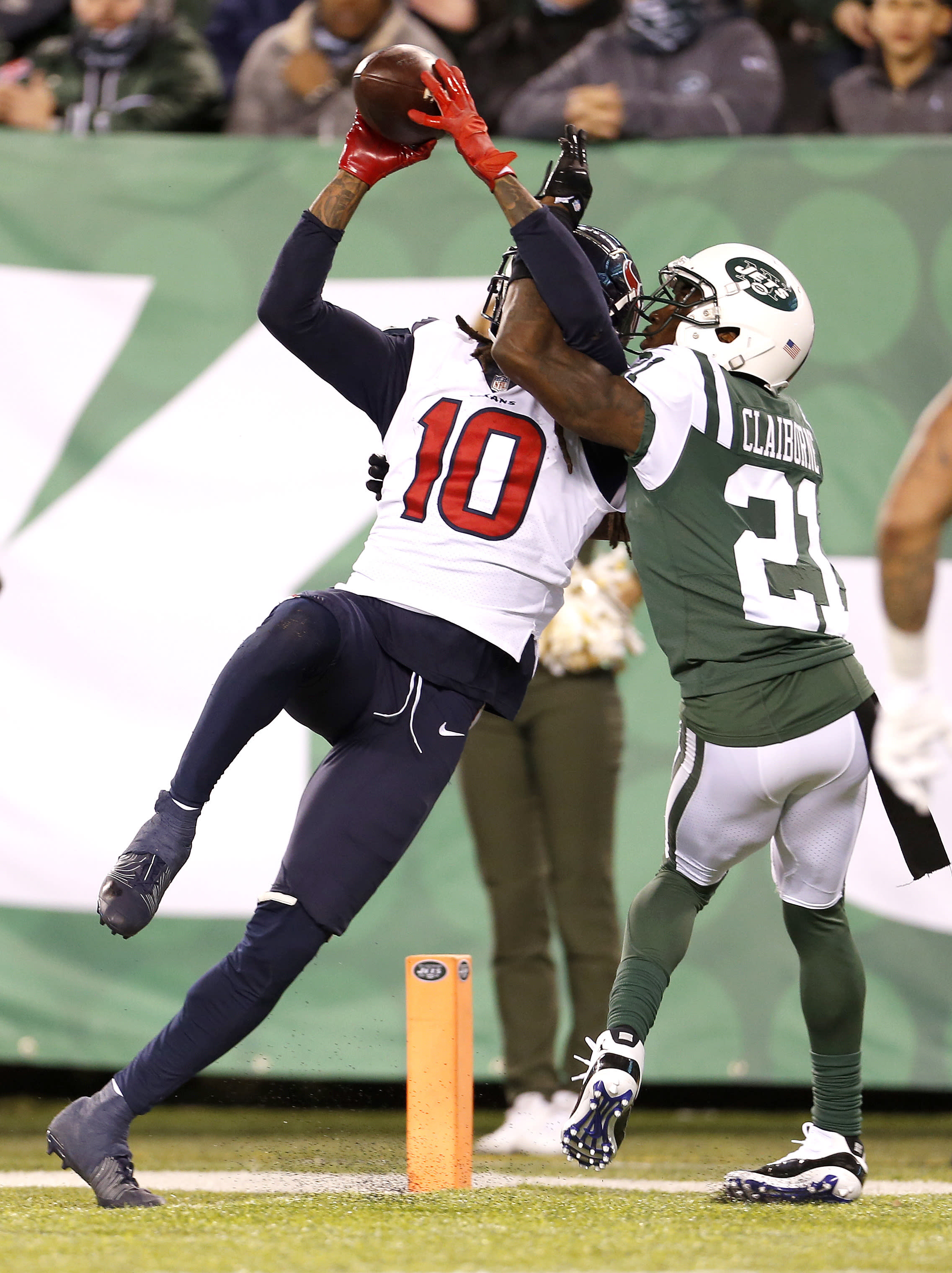 Watson leads Texans to 29-22 comeback win over Darnold, Jets