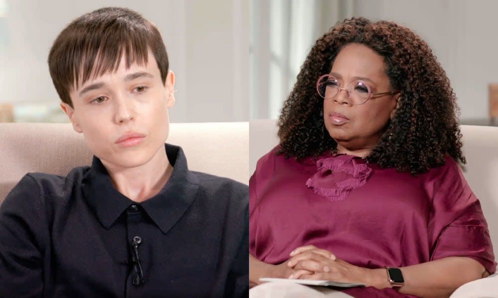 Oprah wanted to get Elliot Page interview right to make up ...