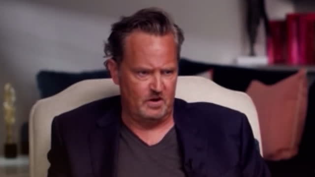 Matthew Perry says you can tell which season of Friends he's on 'lots of  pills