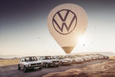 Volkswagen推出特別的生日氣球以慶祝Golf 50週年