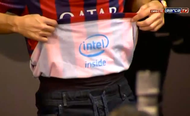 intel inside barcelona jersey