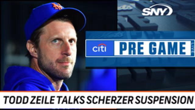 Max Scherzer explains why he will not appeal 10-game suspension, Mets Pre  Game