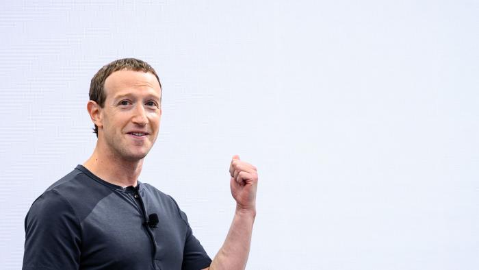 Meta founder and CEO Mark Zuckerberg speaks during Meta Connect event at Meta headquarters in Menlo Park, California on September 27, 2023. (Photo by JOSH EDELSON / AFP) (Photo by JOSH EDELSON/AFP via Getty Images)