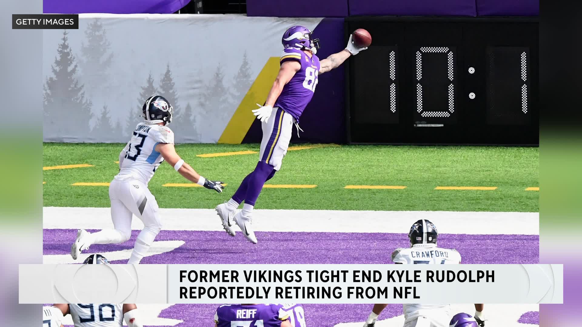 Kyle Rudolph is announcing his retirement today. Thanks for the memories :  r/minnesotavikings