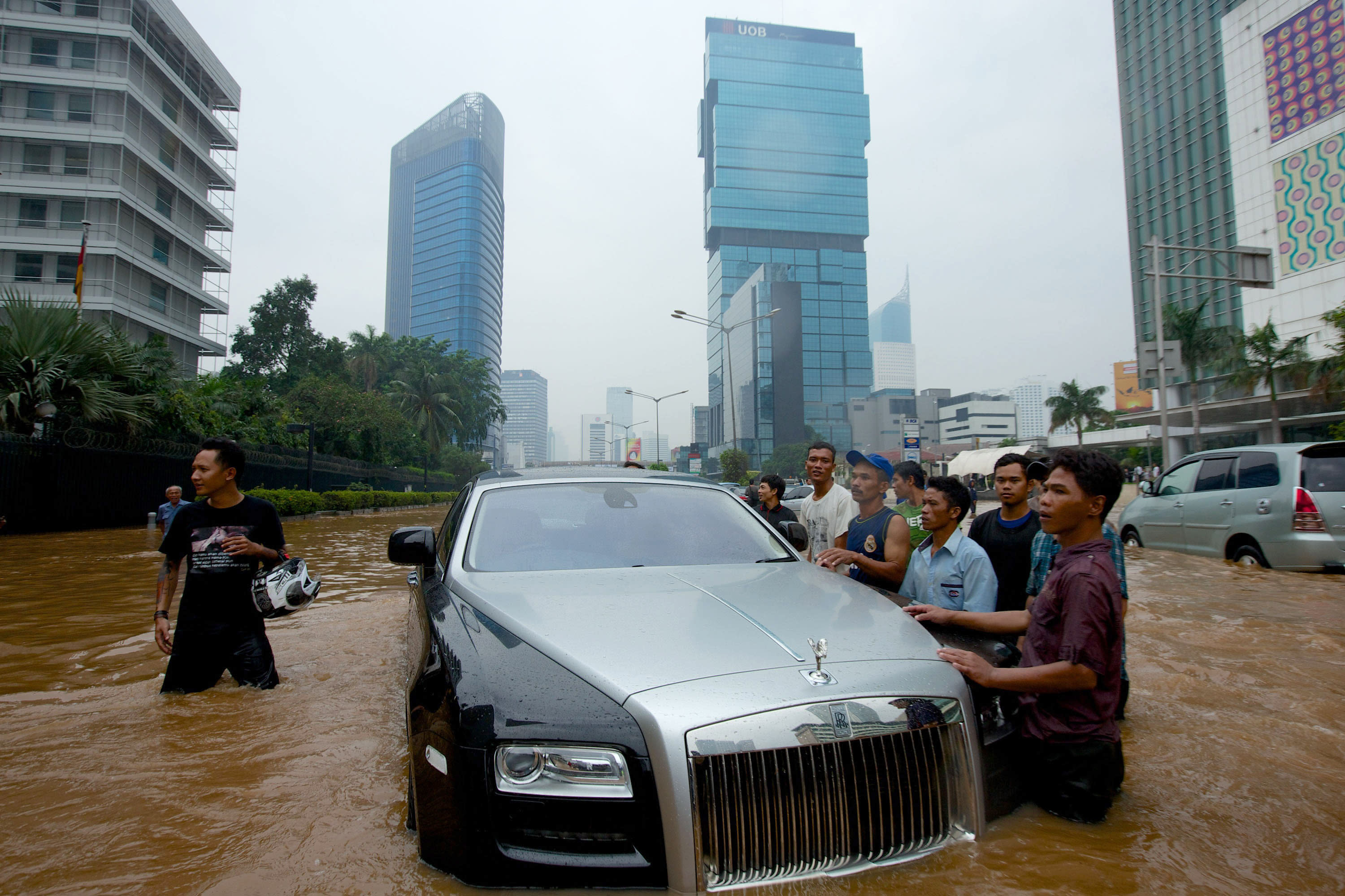 Jakarta under water