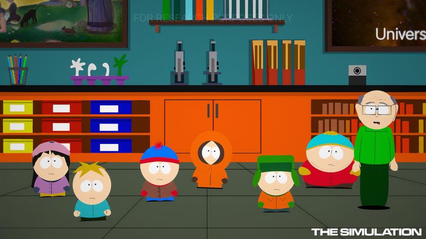 The Simulation Showrunner AI South Park demo