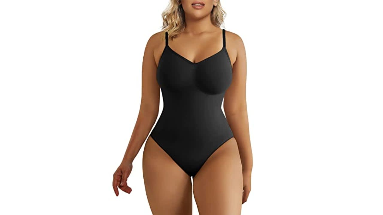 This Viral Shapewear Bodysuit From  Has Shoppers Looking So 'Snatched'—&  It's Down to $30 RN - Yahoo Sports