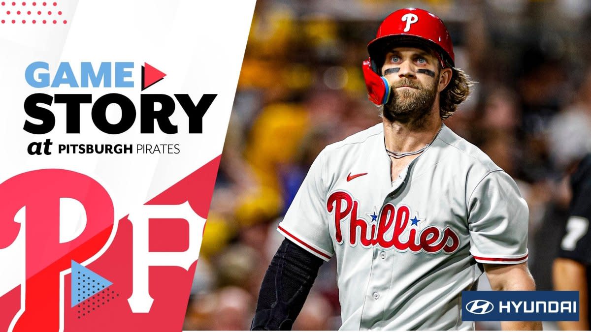 Phillies Notebook: Bryce Harper not close to being ready to play first base  – Delco Times