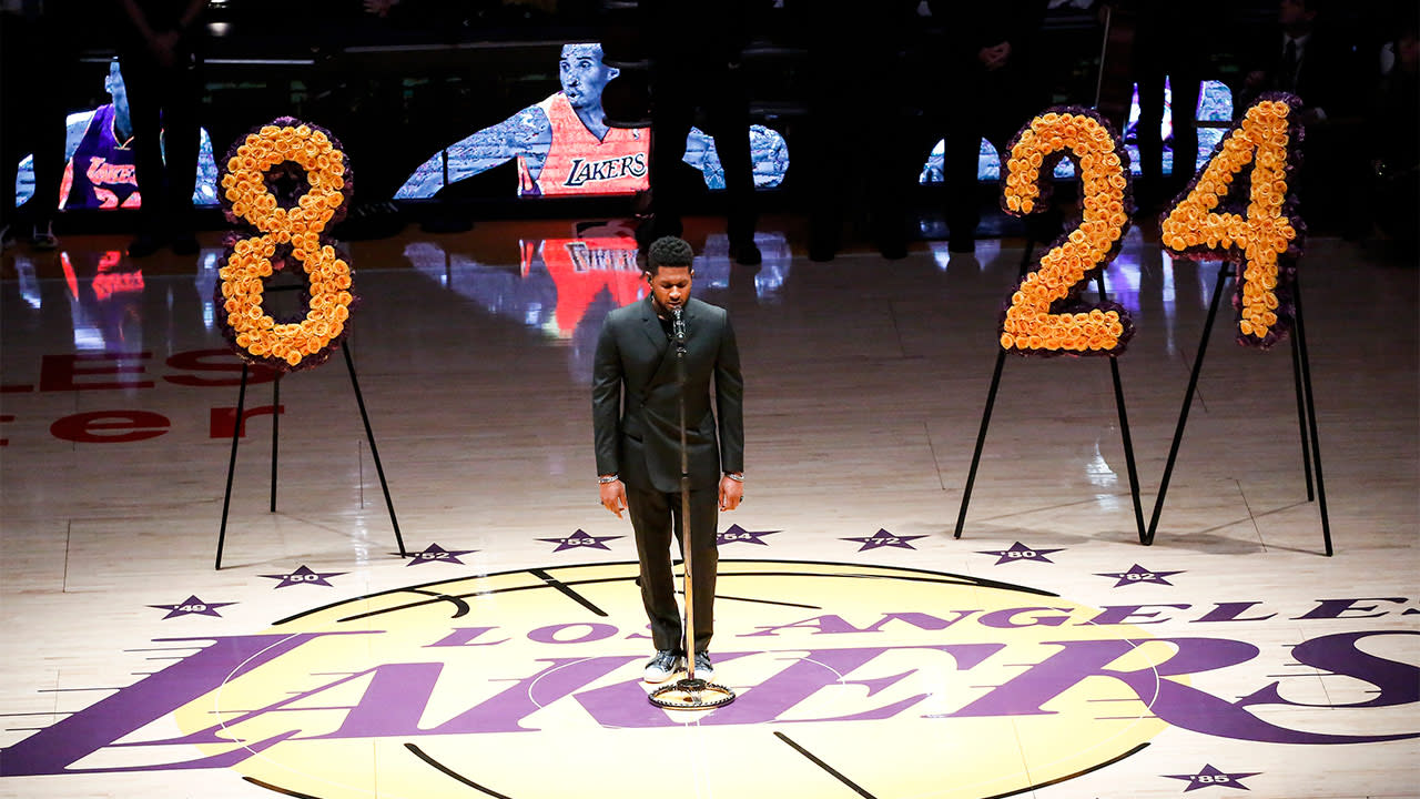 The L.A. Kings warmed up in Kobe Bryant jerseys with special tributes to  the Lakers legend - Article - Bardown