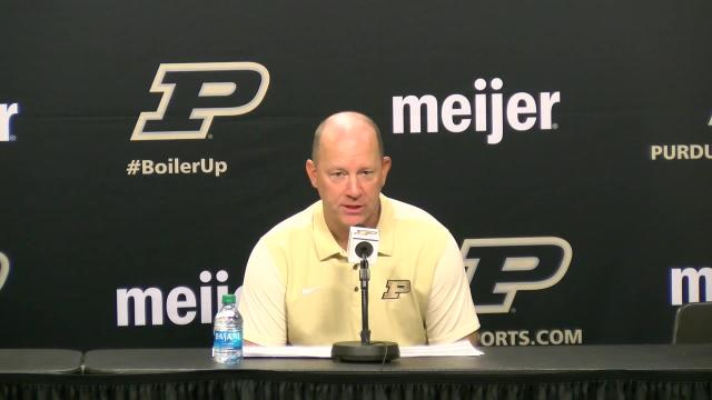 VIDEO: Purdue coach Jeff Brohm Monday press conference