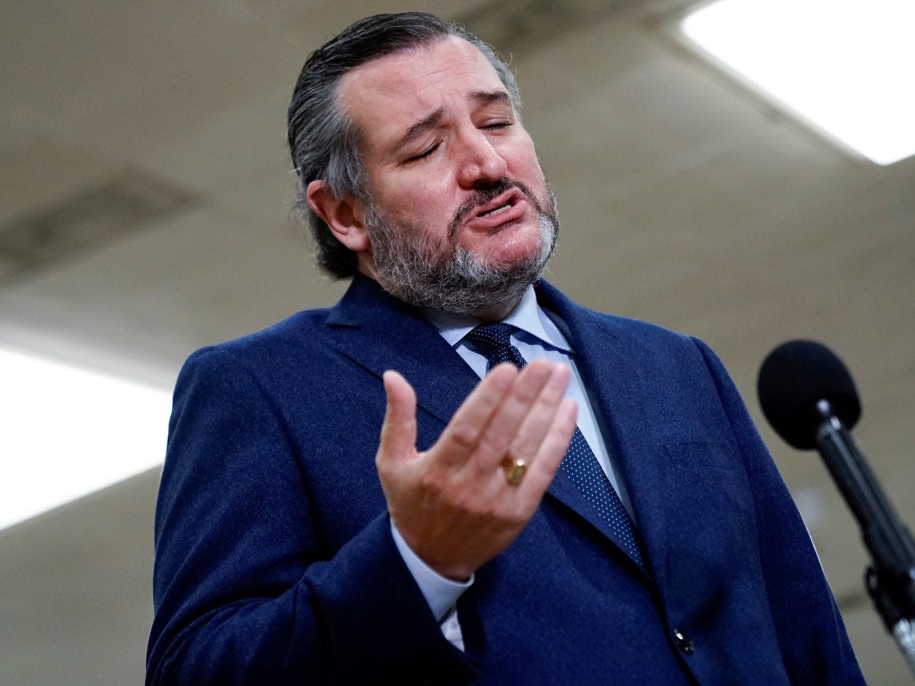 Ted Cruz says a vaccine mandate is 'authoritarianism,' but he supports them in Texas