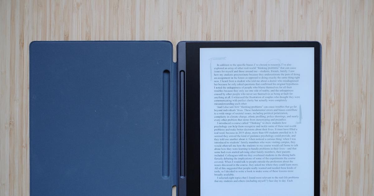 Lenovo Smart Paper review: A solid e-ink tablet spoiled by the cost