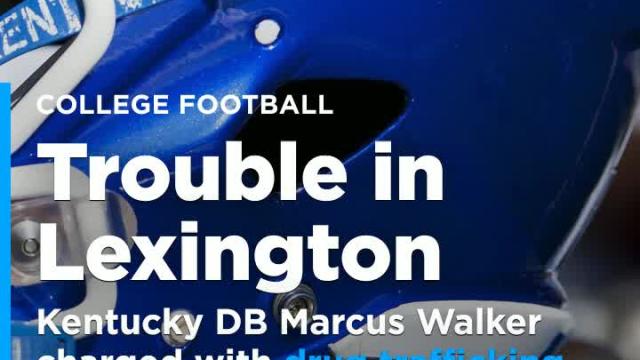 Kentucky DB Marcus Walker arrested for trafficking marijuana and cocaine