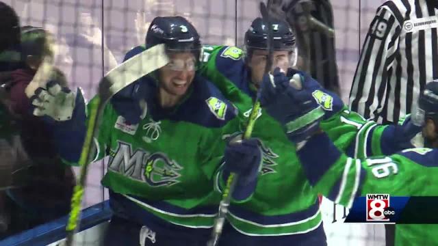 Maine Mariners even playoff series 