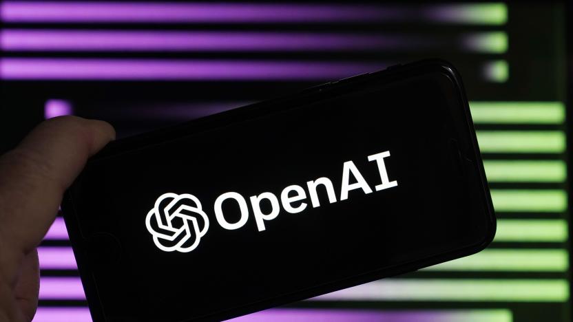 FILE - The logo for OpenAI, the maker of ChatGPT, appears on a mobile phone, in New York, Tuesday, Jan. 31, 2023. ChatGPT-maker OpenAI and The Associated Press said Thursday that they've made a deal for the artificial intelligence company to license AP's archive of news stories. (AP Photo/Richard Drew, File)