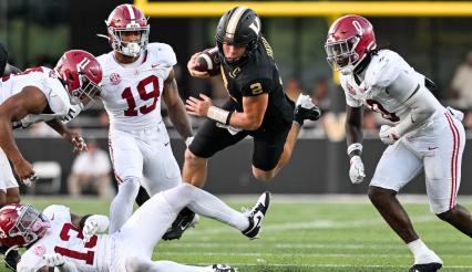 After Vandy rolled the Tide, it's now Alabama with all the questions