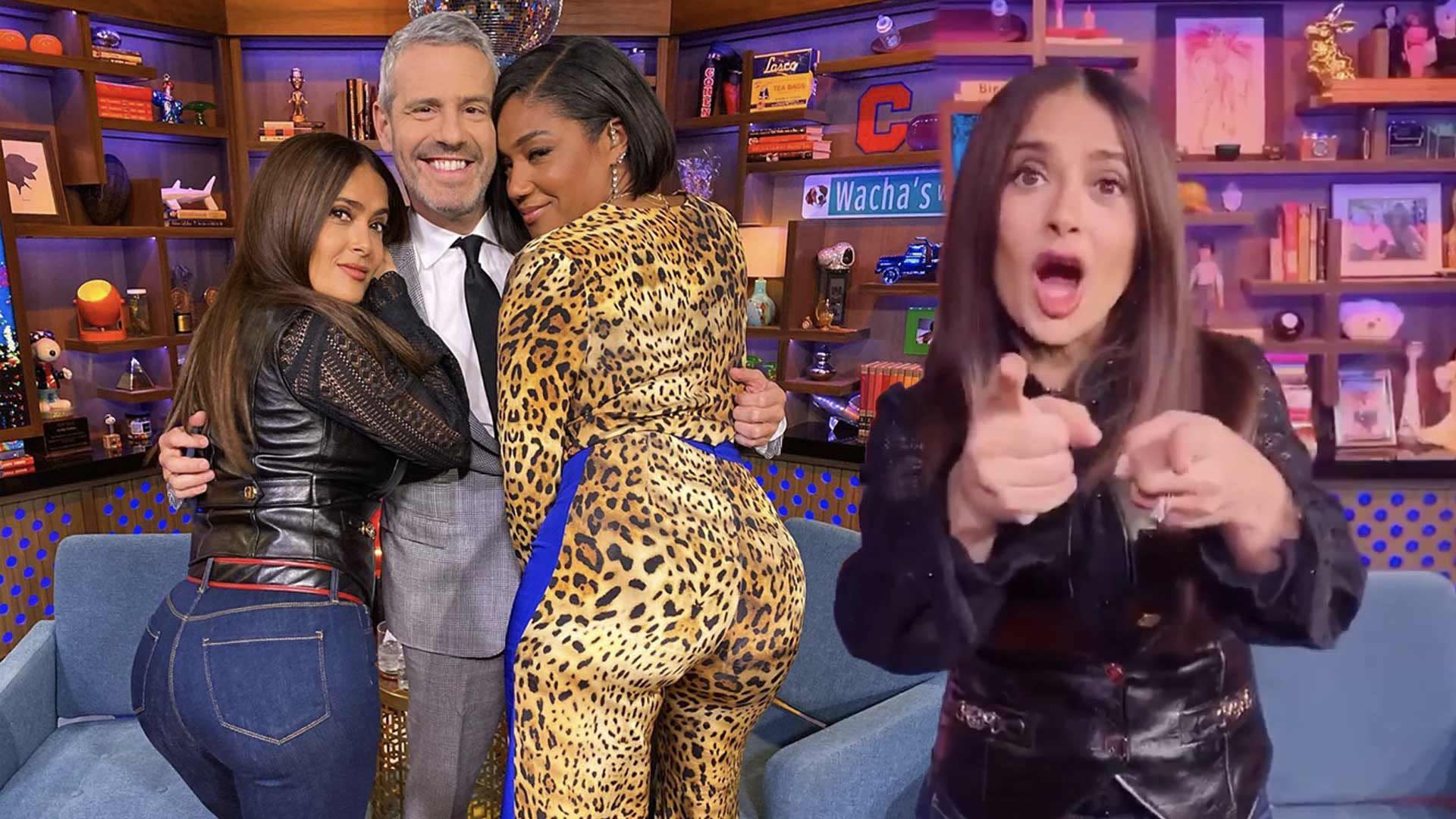 Salma Hayek Looks Back At It After Admitting Her Big Butt Split Her