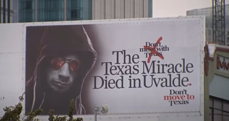 Mysterious billboards in SF and LA warn Californians: 'Don't move to Texas'