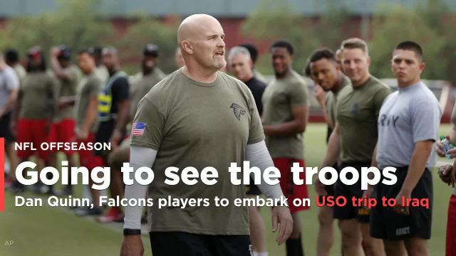 Dan Quinn, Falcons players to embark on USO trip to Iraq