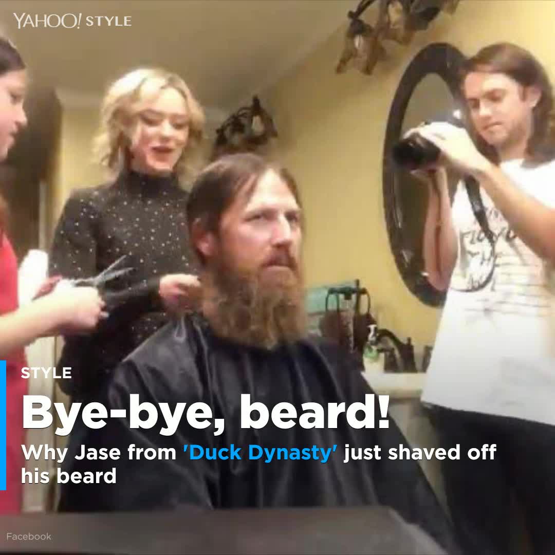 Here's why Jase from 'Duck Dynasty' just shaved off his 