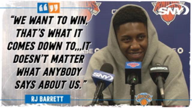RJ Barrett, firmly in the spotlight, is ready to silence the doubters – New  York Daily News