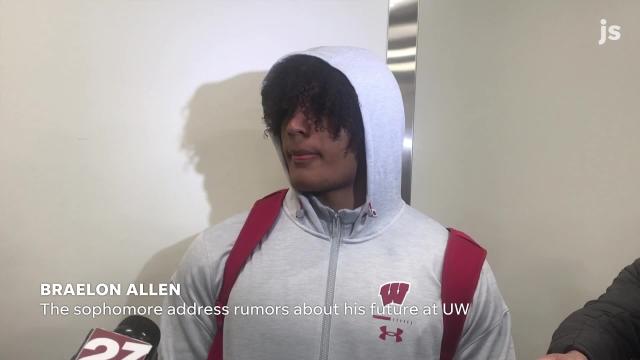 Wisconsin's Braelon Allen address rumors about his future with the program