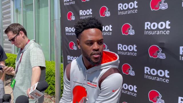 WATCH: Browns rookie David Bell eager to renew friendly rivalry with Greg Newsome II