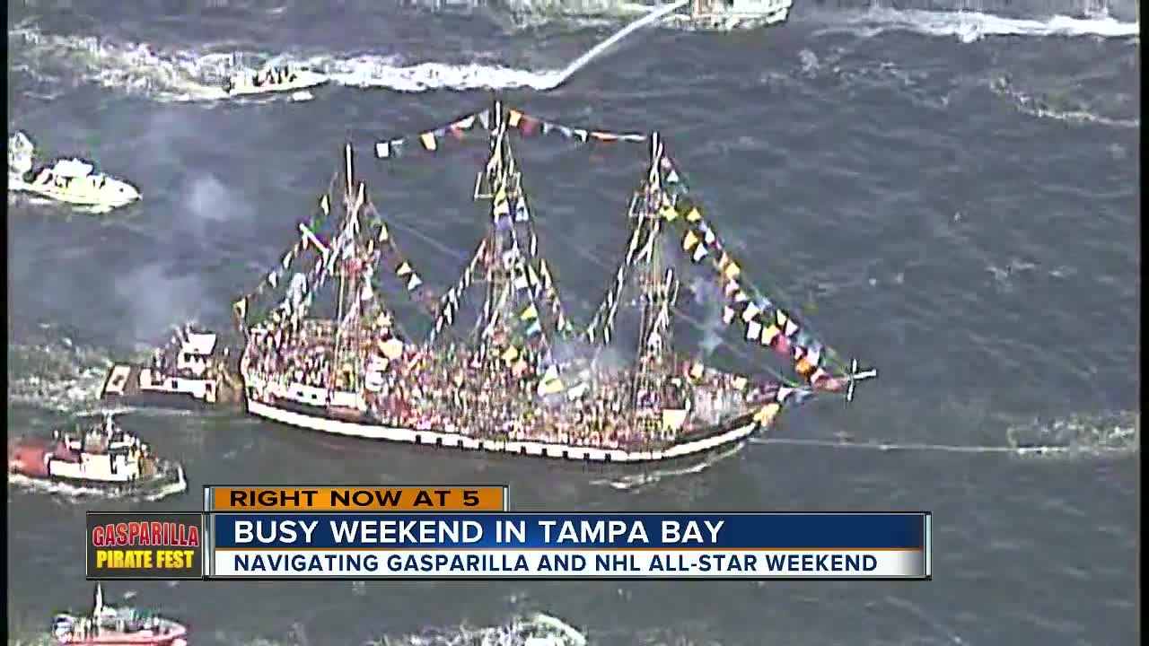 Best images of the NHL All-Star and Gasparilla weekend