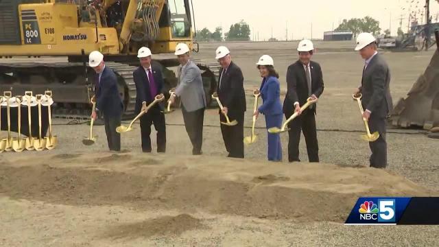 Groundbreaking ceremony for new Buffalo Bills stadium held in