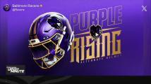 Ravens announce alternate helmet 'Purple Rising'