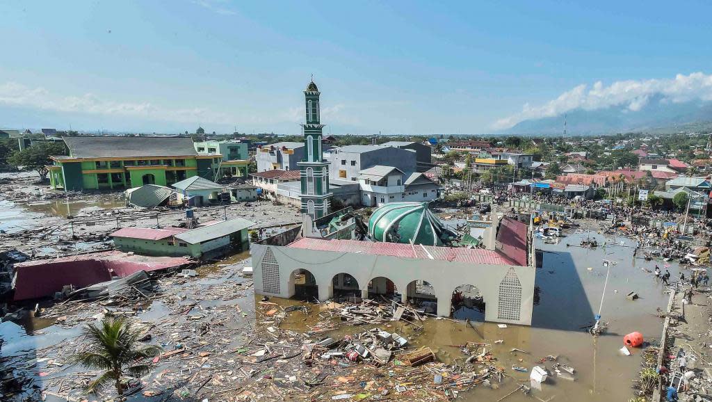 Indon sie  Palu le bilan du s isme et du tsunami  ne 