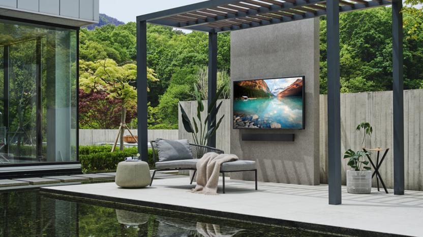 Samsung 85-inch Terrace outdoor TV