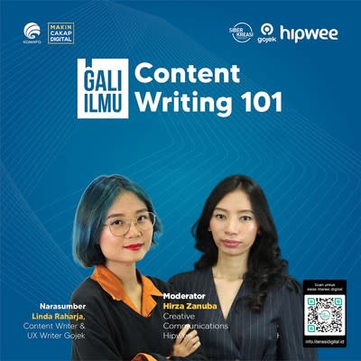 Kementerian Komunikasi dan Informatika dan CyberCrace Indonesia mendorong Netizen untuk mengeksplorasi kemampuan menulis konten