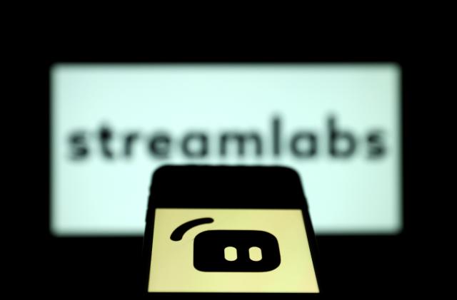 ANKARA, TURKEY - MAY 11: In this illustration photo logo of Streamlabs is displayed on a smartphone and a pc screen in Ankara, Turkey on May 11, 2021. (Photo by Rasit Aydogan/Anadolu Agency via Getty Images)