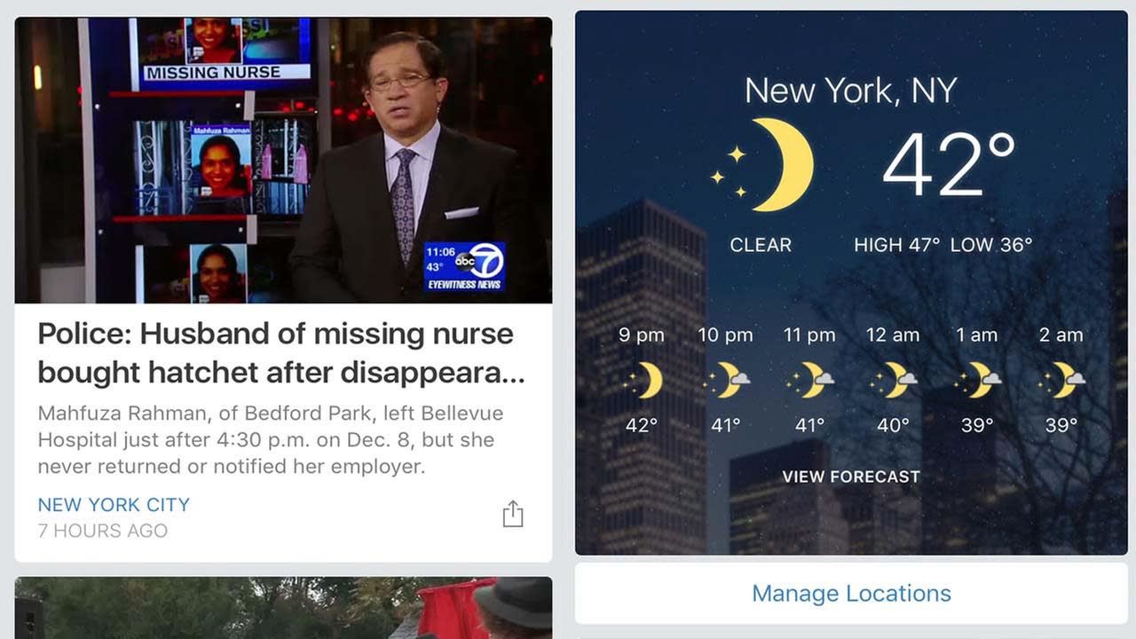 Check out our new ABC7NY Eyewitness News app! Video